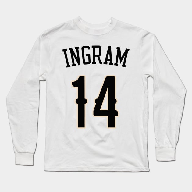 Brandon Ingram Pelicans Long Sleeve T-Shirt by telutiga